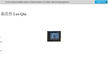 Tablet Screenshot of leoqin.com